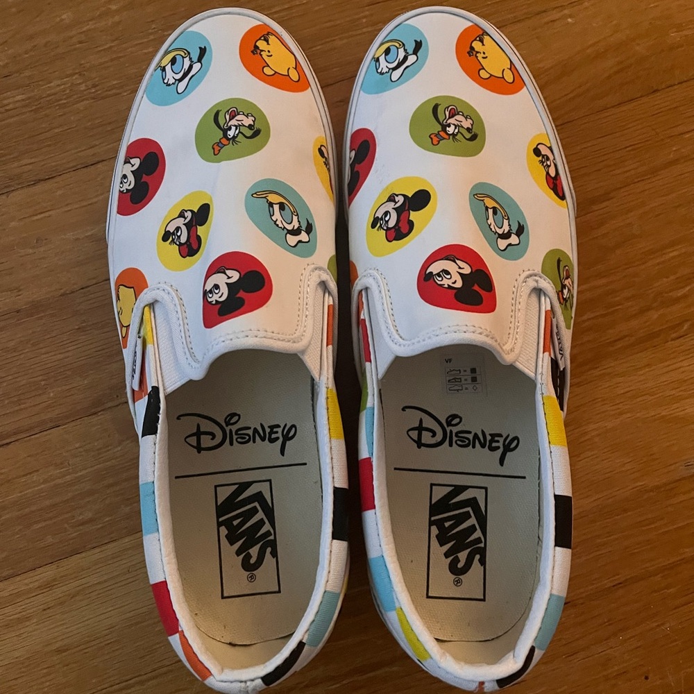 WDW 50th Anniversary Retro Vans